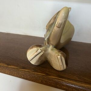 Ceramic grain Figurine in Brown and Cream